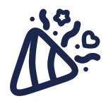 Confetti SVG Icon
